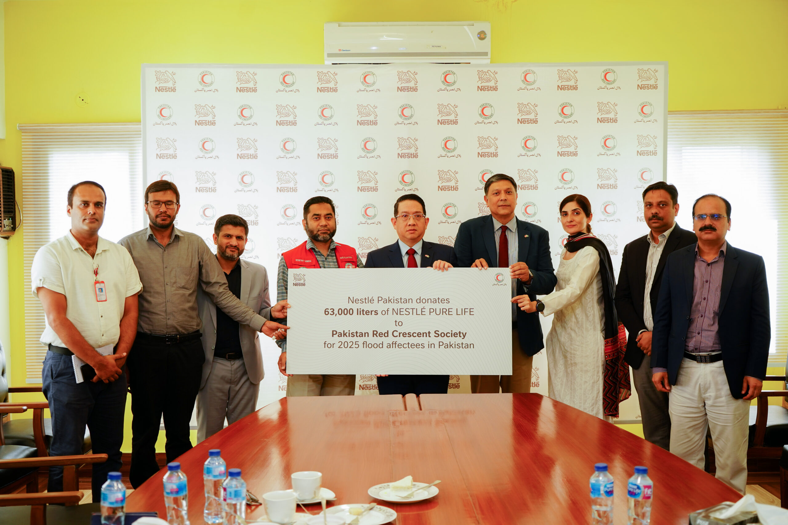 Nestlé Pakistan and PRCS Join Hands to Provide Clean Drinking Water to Flood-Affected Families